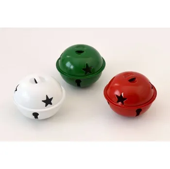 Vánoce ROLNIČKA VELKÁ prům. 45 mm - ČERVENÁ