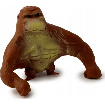 Figurka Leventi Gorila antistresová natahovací hračka Hnědá