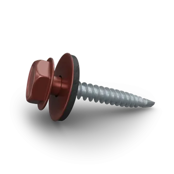 Spojovací materiál Smart cover solution Šroub samořezný Smart CS 4,8×35 mm RAL 3009 terakota [50 ks]