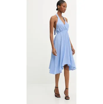 Dámské šaty Šaty Answear.LAB Myconos.hos modrá 55X, vel. S/M