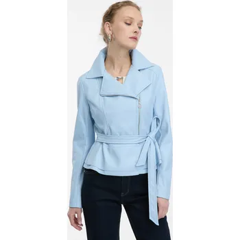 Orsay Dámské Světle modrá dámská koženková bunda ORSAY Modrá XS (2862609)