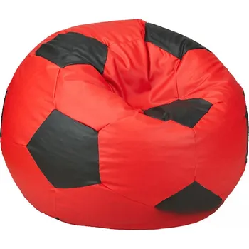 Taburet Sedací vak - míč 100 cm - červená + černá