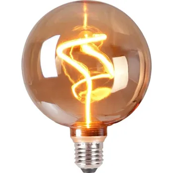 Žárovka Goldlux LED žárovka E27 FILAMENT G125 4W DecoVintage Amber 1800K 333681