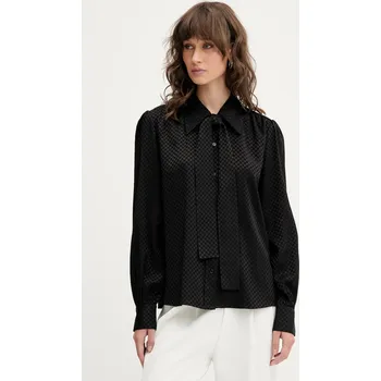 Pánská košile Košile HUGO Estrella 50543359 černá 99X, vel. 34