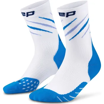 Pánské ponožky CEP Vysoké kompresní ponožky EDT. CLAWS Pánské Velikost: V, Barvy: white/blue mix