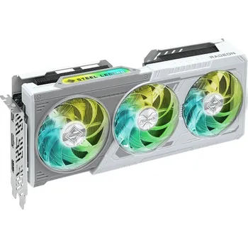 Grafická karta ASRock AMD Radeon RX 9060 XT Steel Legend 8GB OC Grafická karta, PCI-E, 8GB GDDR6, 1× HDMI, 2× DisplayPort, aktivní 90-GA5ZZZ-00UANF
