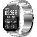 Winner Group - Chytré hodinky AirFlexOne 300 mAh IP68 stříbrná