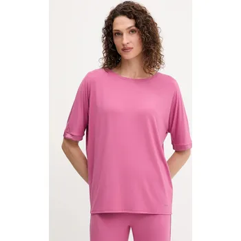 Pánské tričko Tričko BOSS BOSS Sheen_Top SL 50545569 růžová 42X, vel. L