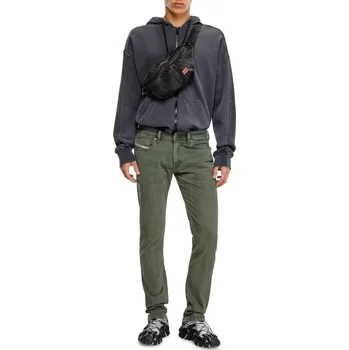 Pánské džíny DŽÍNY DIESEL 1979 SLEENKER TROUSERS DUSTY OLIVE