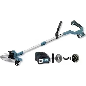 Křovinořez Akumulátorový křovinořez s LCD displejem HAYAMI HA-1041 + 2x baterie + kotouče + příslušenství