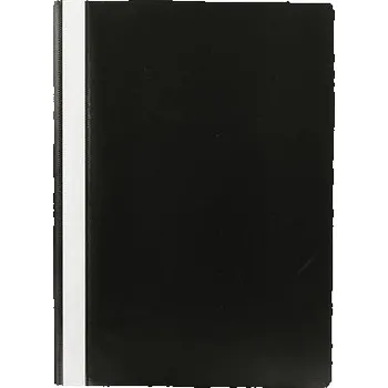 Desky s rychlovazačem, černé, PP, A4, VICTORIA