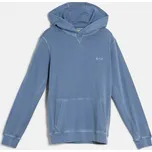 MIKINA WOOLRICH GARMENT DYED HOODIE AVIATION