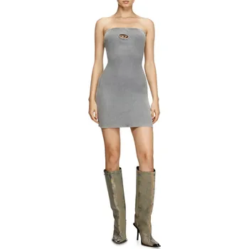 Dámské šaty ŠATY DIESEL M-SCOLOR DRESS ANTARCTICA