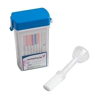 Diagnostický test Healgen USA 1x Multi drogový test na 4 drogy (AMP, MET, COC, OPI) ze slin