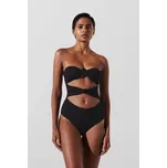 PLAVKY KARL LAGERFELD KARL DNA STRAPLESS SWIMSUIT BLACK