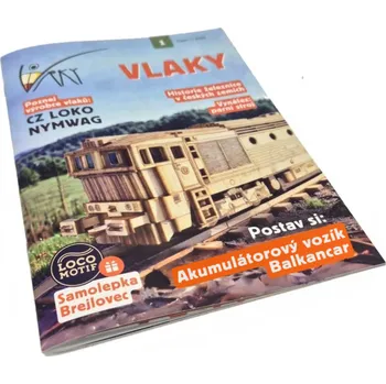 Časopis VLAKY - ČASOPIS SE STAVEBNICÍ NÁDRAŽNÍHO VOZÍKU
