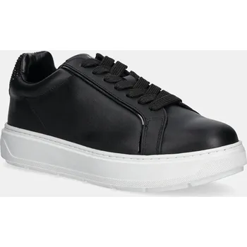 Dámské tenisky Kožené tenisky Love Moschino dámské, černá barva, JA15184G1NIAC00A 99X, EUR 40