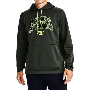 Pánská mikina UA AF Script Graphic HD-GRN - 3471319