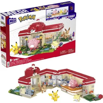 Figurka Mega Construx Pokémon Lesní centrum Vícebarevná