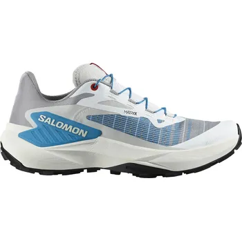 Dámská běžecká obuv Dámská běžecká obuv Salomon Genesis White/Lunar Rock/Transcend Blue UK 5,5
