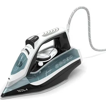 Žehlička Napařovací žehlička Tesla IR302BL bílo-černá