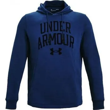 Pánská mikina UA RIVAL TERRY COLLEGIATE HD-BLU - 3412375