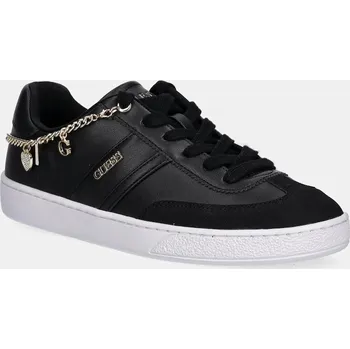 Dámská obuv Tenisky Guess NAOKO FLTNAO.LEA12.BLACK černá 99X, EUR 41