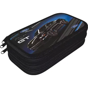 Penál Penál školní 3-patrový Ford Black 24