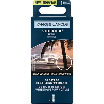 Vůně do auta Náplň vůně do auta Yankee Candle, 30 dnů, Black Coconut