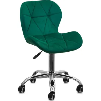Kancelářská židle sametová Smaragd