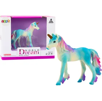 Figurka LEAN Toys Sběratelská figurka Malý modrý jednorožec 8 CM