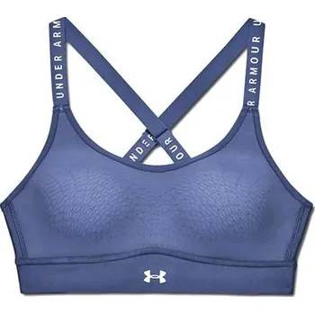 Podprsenka UA Infinity Mid Bra-BLU