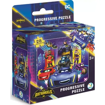 Puzzle DODO Batwheels Volám všechny! 28 dílků