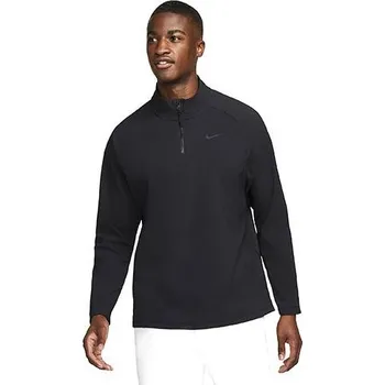 Pánské tričko Pánské triko Nike Repel Vapor 1/2 Zip - Pánské tričko s dlouhým rukávem a 1/2 zipem od značky Nike, černé provedení. - 3470408