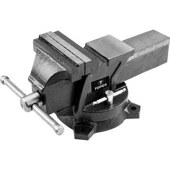 Svěrák Topex Svěrák litinový pevný s otočnou základnou, 150 mm 07A215