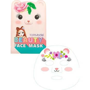 Pleťová maska Pleťová maska Top Model Bear Beauty & Me, pink