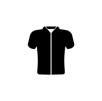 Samolepící etiketa Označto Štítky do šatny - bez popisku - Košile Barva písma: Černá