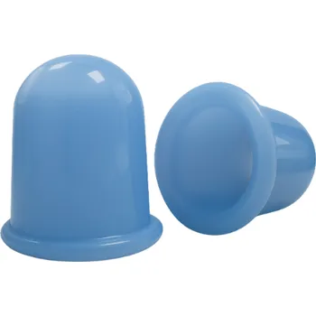 Zdraví MycoMedica Silikonová masážní baňka – modrá (Baňková masáž při celulitidě)