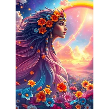 Puzzle Alipson Duhová dívka 500 dílků