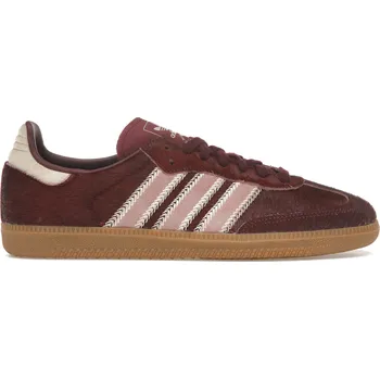 Dámská obuv adidas Samba OG Maroon Sand Strata Pony (W) Velikost: 36 2/3 JP5330