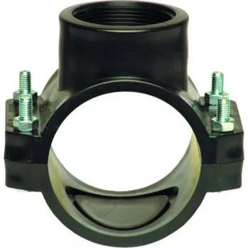 Vodovodní potrubí PE Navrtávací třmen 160 mm x 1" PN10 - Polyetylen UNI1026160004