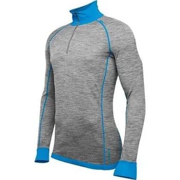 Pánský svetr Pánský rolák Tufte Bambull Grey Melange - Bambull Grey Melange