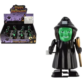 Figurka Plastová čarodějnice na natažení 7 cm