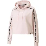 Dámská mikina Puma Power Tape Cropped - Power Tape Cropped – pohodlná dámská mikina Puma s kapucí, krátkým střihem a decentními logy na rukávech, v různém barevném provedení. - 3481268