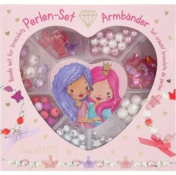 Dětské navlékací korálky Sada korálků Princess Mimi Beads Set for Bracelets