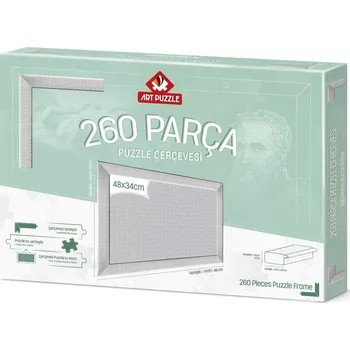 ART PUZZLE Rám 48x34cm White