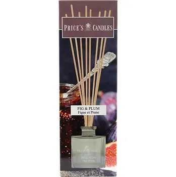 Aroma difuzér Rákosový difuzér Price´s Candles, Fig & Plum