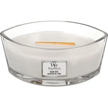 Svíčka Svíčka WoodWick loď, Warm Wool