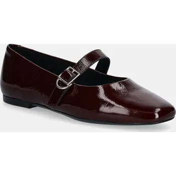 Dámské baleríny Kožené baleríny Vagabond Shoemakers JOLIN vínová barva, 5608-060-38 5608.060.38 83X, EUR 37