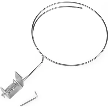 Stojan na navlékání šňůr a pruženek nikl 1 ks